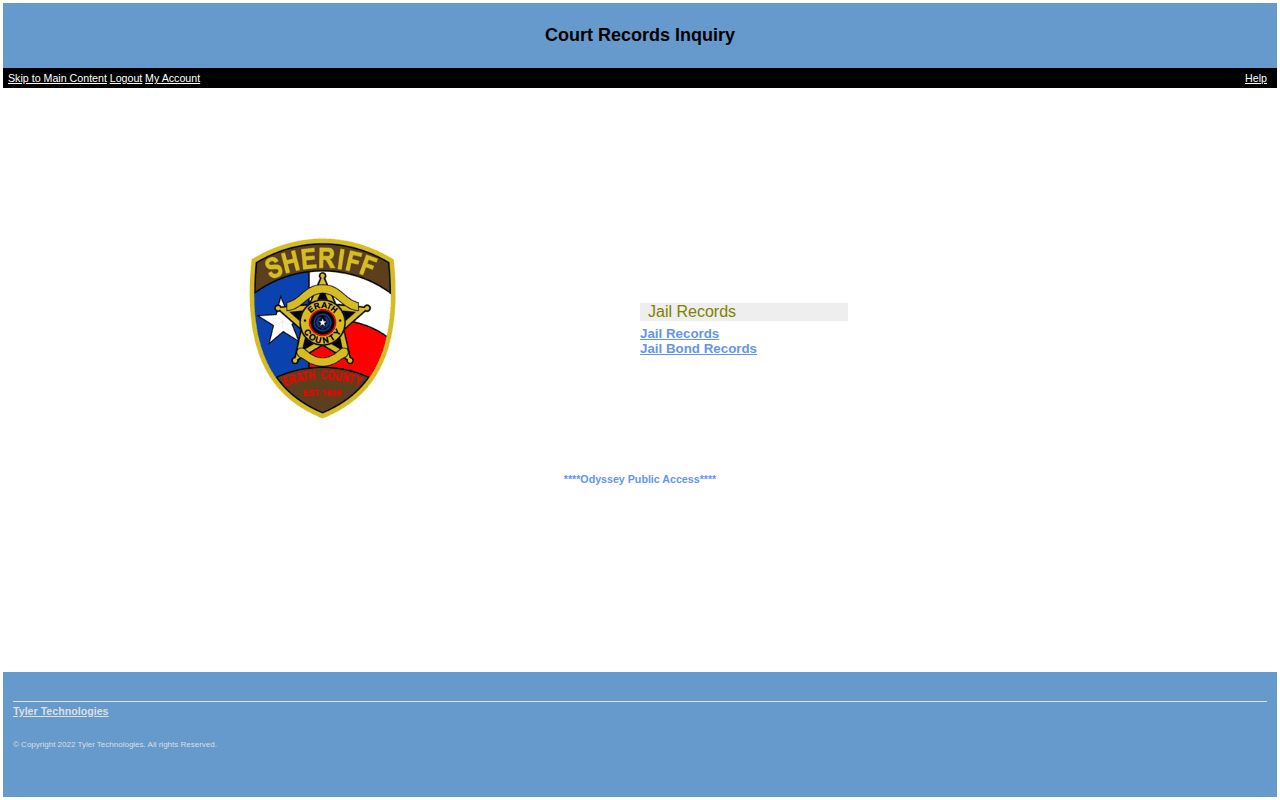 Erath County current custody inmate listing search